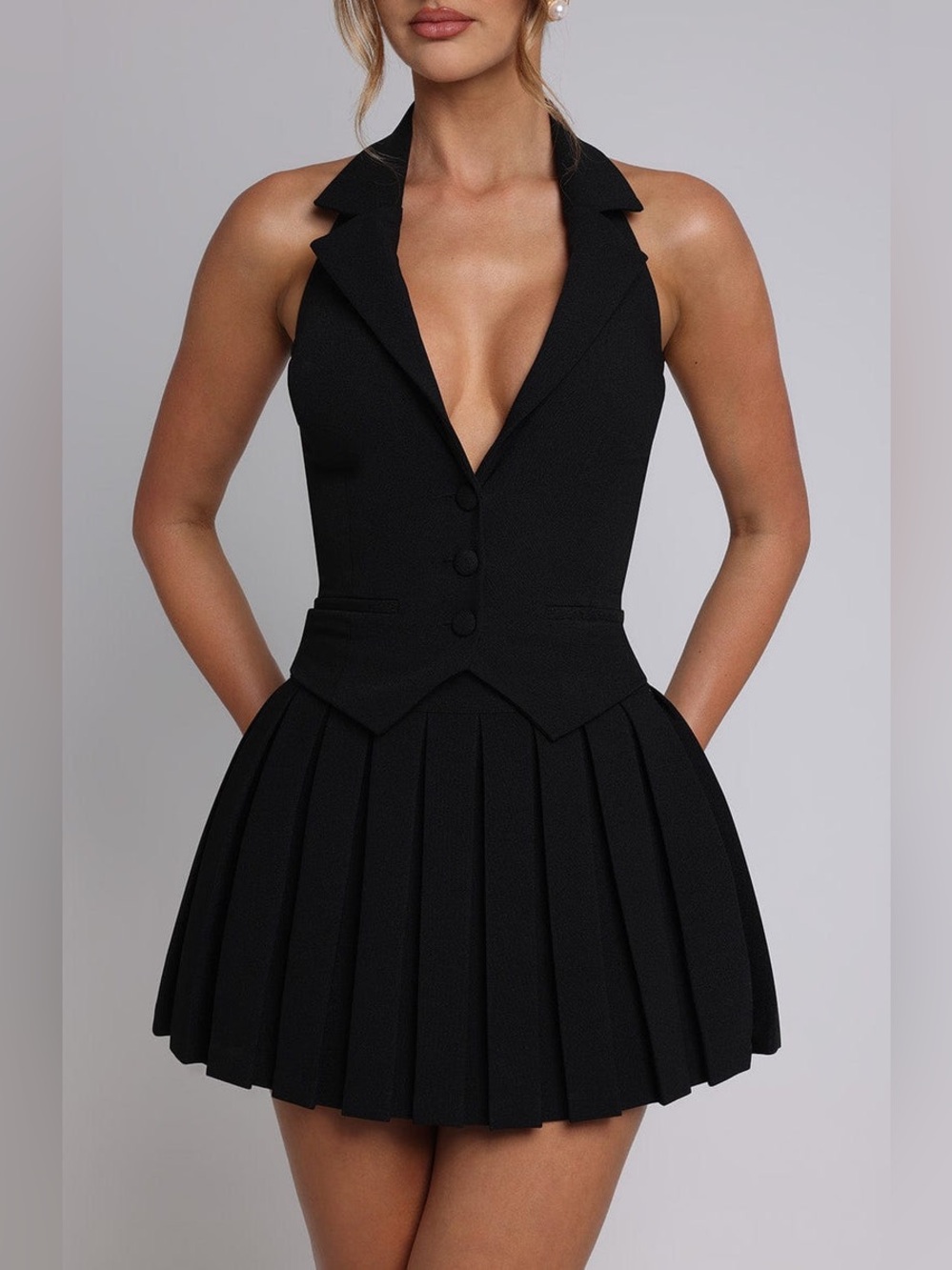 Babyboo Gretchen Mini Skirt in Black - Size S - Picture 8 of 13